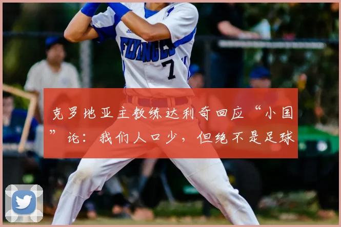 克罗地亚主教练达利奇回应“小国”论:我们人口少,但绝不是足球小国,揭秘其强大秘诀